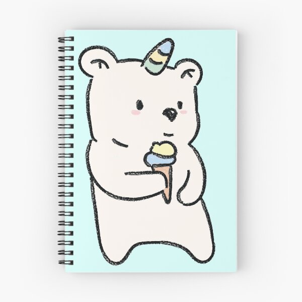Item preview, Kawaii Bear Unicorn designed and sold by trajeado14.