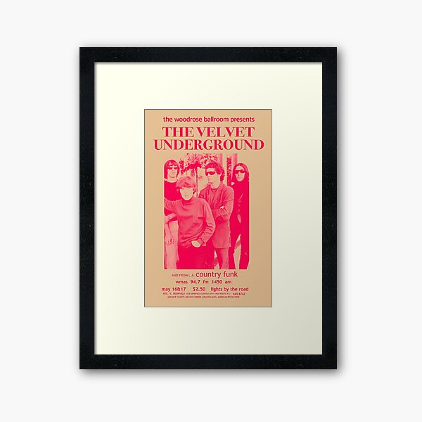 Vista previa del artículo con la obra «VELVET UNDERGROUND VINTAGE PROMO POSTER L.A.», diseñado y vendido por adrienne75.