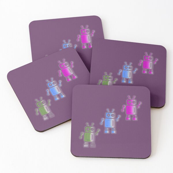 Item preview, Radical Retro Robots designed and sold by Hedgie Designs.