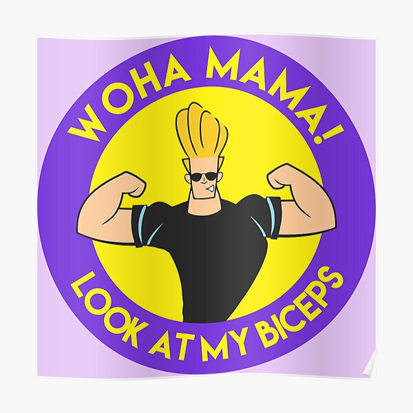 Johnny Bravo Poster
