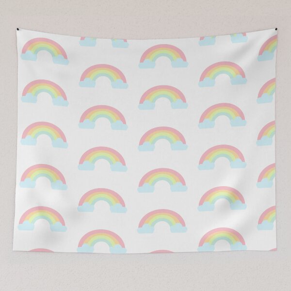 Item preview, cute rainbow pastel colors kawaii designed and sold by kristinedesigns.