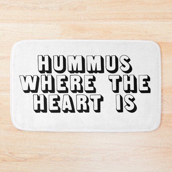 Item preview, HUMMUS HEART designed and sold by MadEDesigns.
