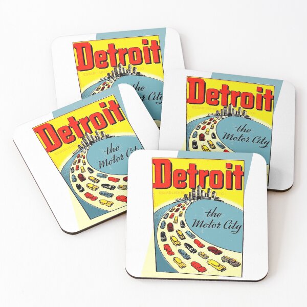 Item preview, Detroit: The Motor City designed and sold by Metro Monthly Department Store.