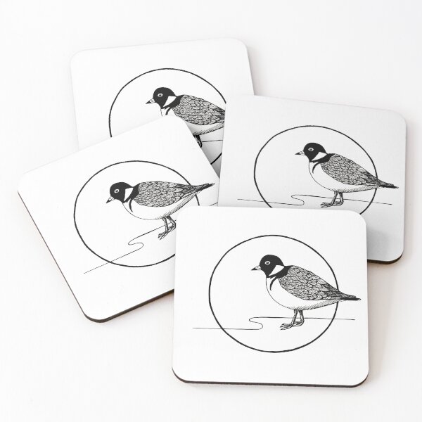 Item preview, Hooded Plover designed and sold by Rebecca Westlund Artist.