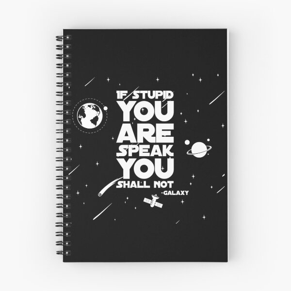 Item preview, If stupid you are speak you shall not typography text art quote by Word Fandom - wordfandom designed and sold by Kerry Pritchard.