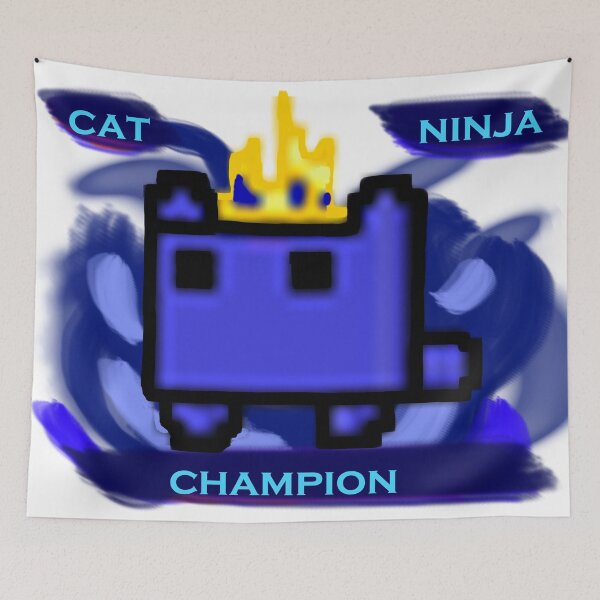 Item preview, Cat Ninja Champion designed and sold by Falkefyr.