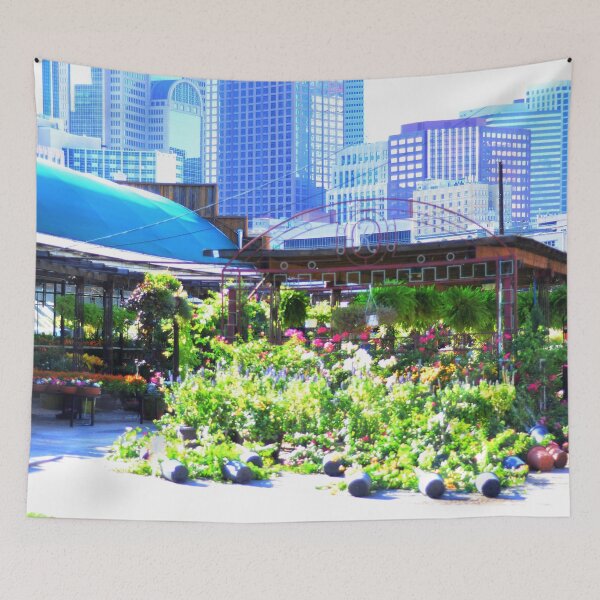 Item preview, Cityview of Dallas Skyscrapers from Farmers Market  designed and sold by Asiantiger247.
