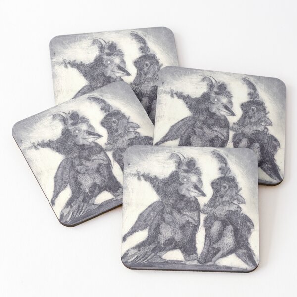 Item preview, Walking Birdcouple just married designed and sold by artegala.