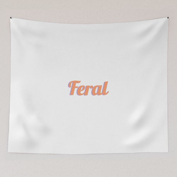 Item preview, Feral - Orange and Lavender designed and sold by PlacidPower.