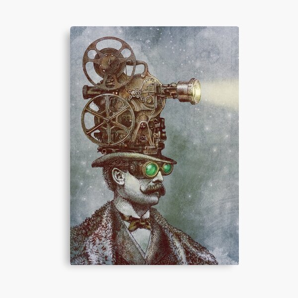The Projectionist Canvas Print