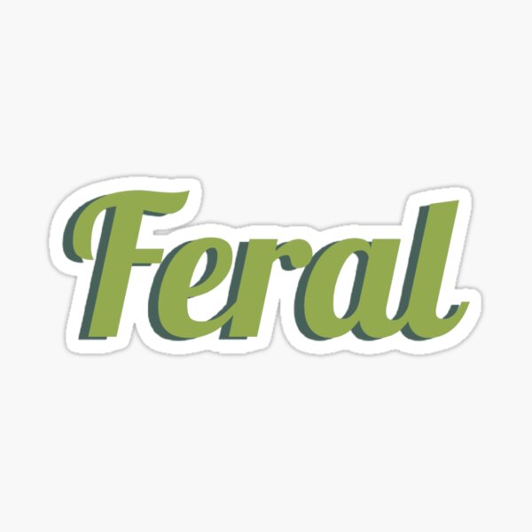 Artikel-Vorschau von Feral - Hellgrün und Dunkelgrün, designt und verkauft von PlacidPower.