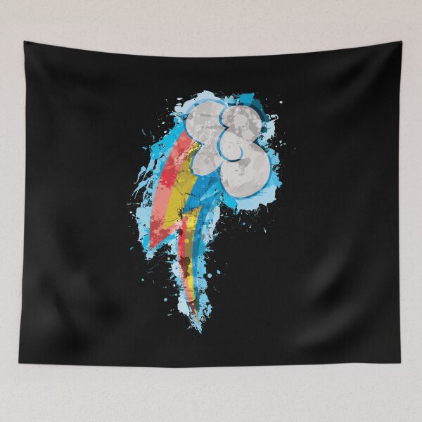 Item preview, Rainbow Dash CM Splatter designed and sold by Colossal.