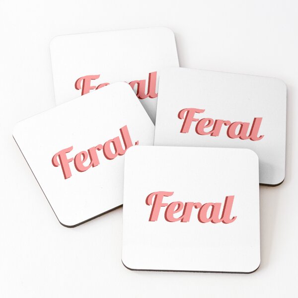 Item preview, Feral - Pink and Red designed and sold by PlacidPower.