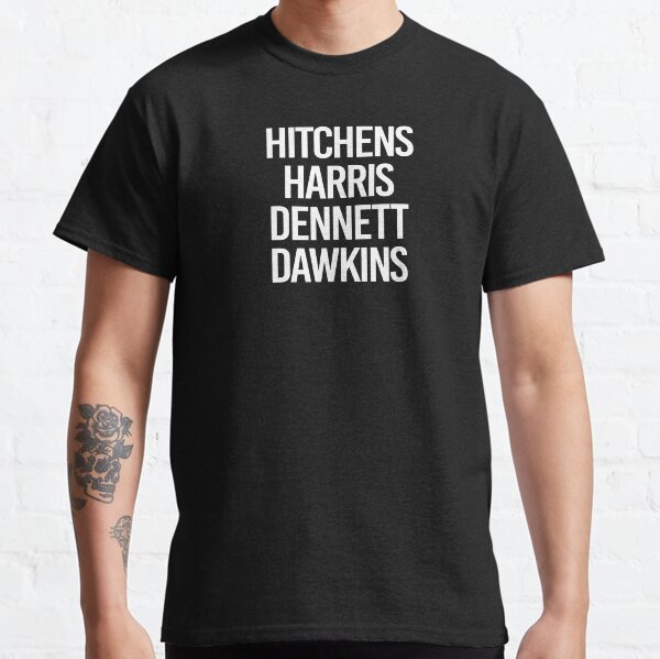 Harris Hitchens Dennett Dawkins aka the 4 Horsemen of the Apocalypse Classic T-Shirt