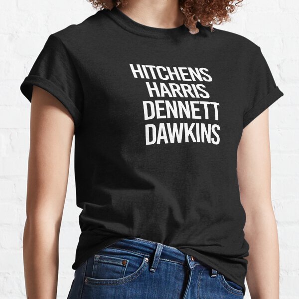 Harris Hitchens Dennett Dawkins aka the 4 Horsemen of the Apocalypse Classic T-Shirt