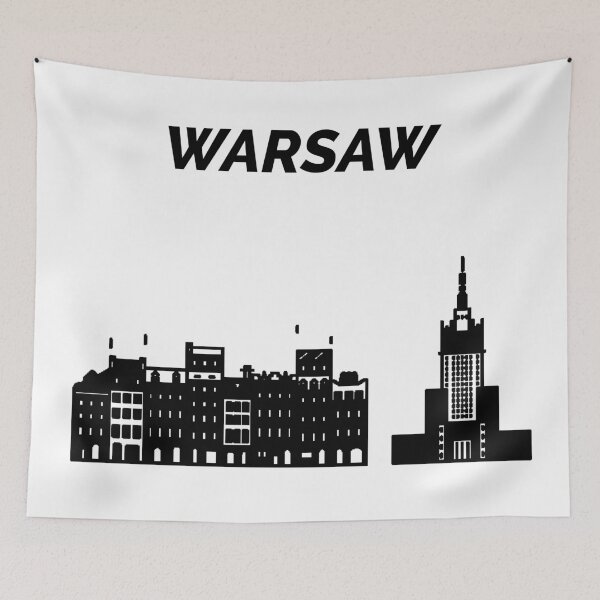 Item preview, Warsaw Skyline, Poland designed and sold by marosharaf.