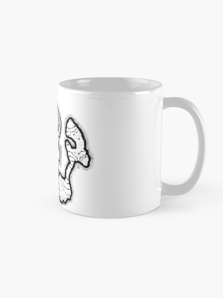 Alternate view of Smuggler's Den Old School Dungeon Map Mug