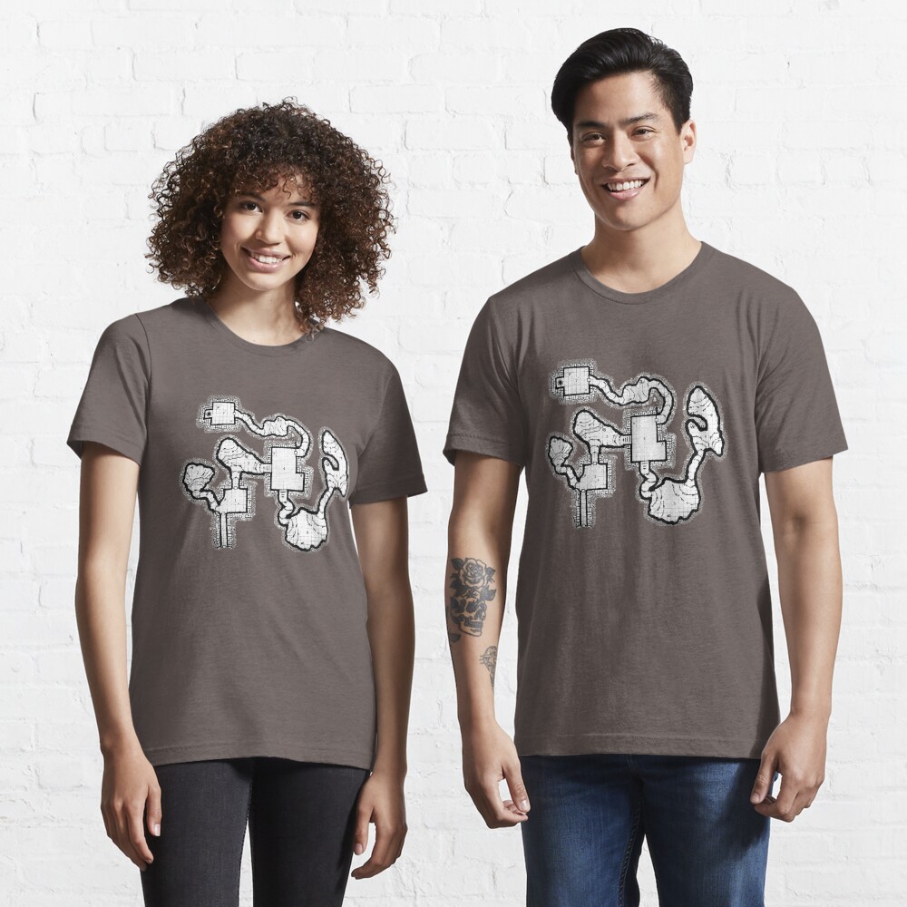 Smuggler's Den Old School Dungeon Map Essential T-Shirt