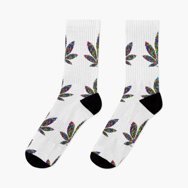 Item preview, Butterflies Cannabis Leaf designed and sold by WetPaint420.