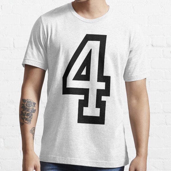 NUMBER 4. TEAM. SPORTS. FOUR, FOURTH, 4th. Competition, Quatro. Essential T-Shirt