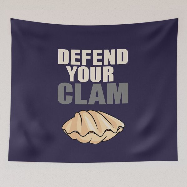 Item preview, Defend Your Clam designed and sold by RooGear.
