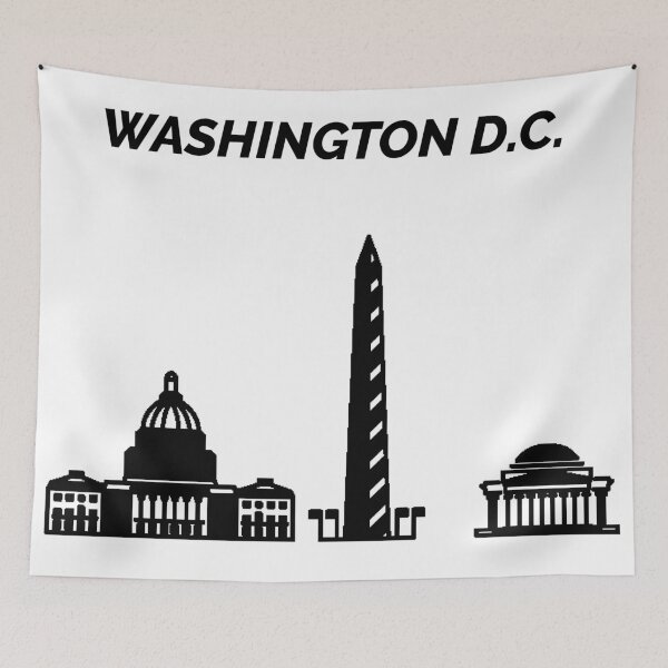Item preview, Washington, D.C. Skyline, USA designed and sold by marosharaf.