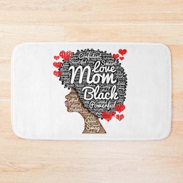 Item preview, African American Mom Words in Afro Gift designed and sold by blackartmatters.