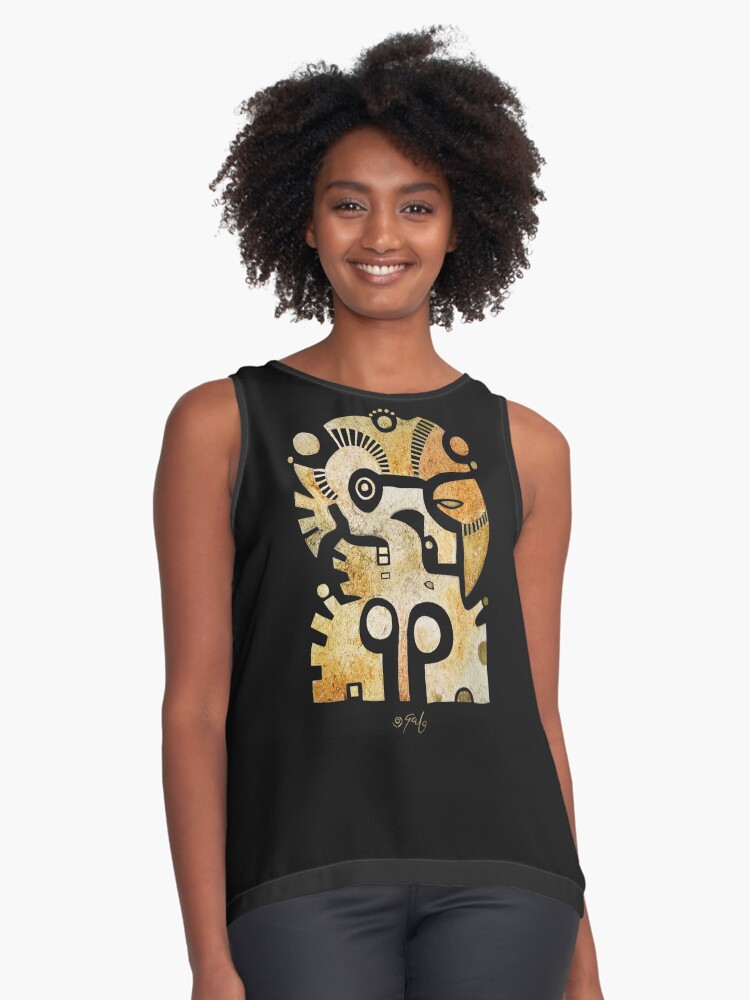 Item preview, Sleeveless Top designed and sold by artegala.