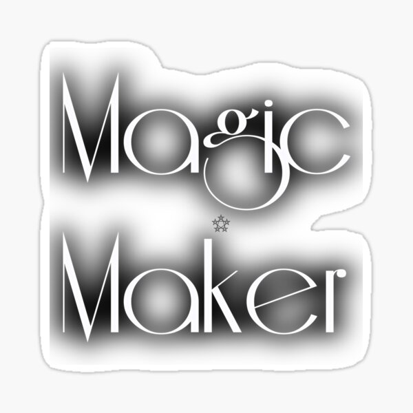 Magic Maker Sticker