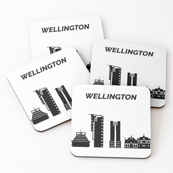 Item preview, Wellington Skyline, New Zealand designed and sold by marosharaf.
