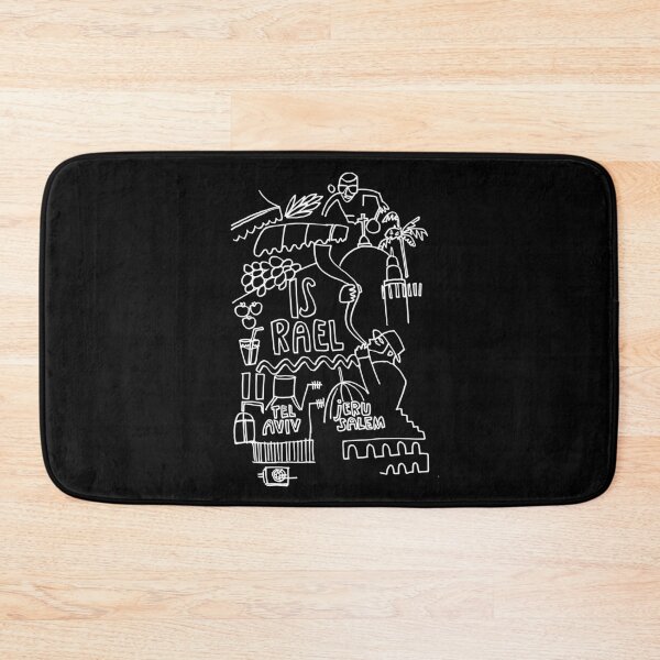 Item preview, Israel Travel Journal Tel Aviv Jerusalem designed and sold by badlydrawnbabe.