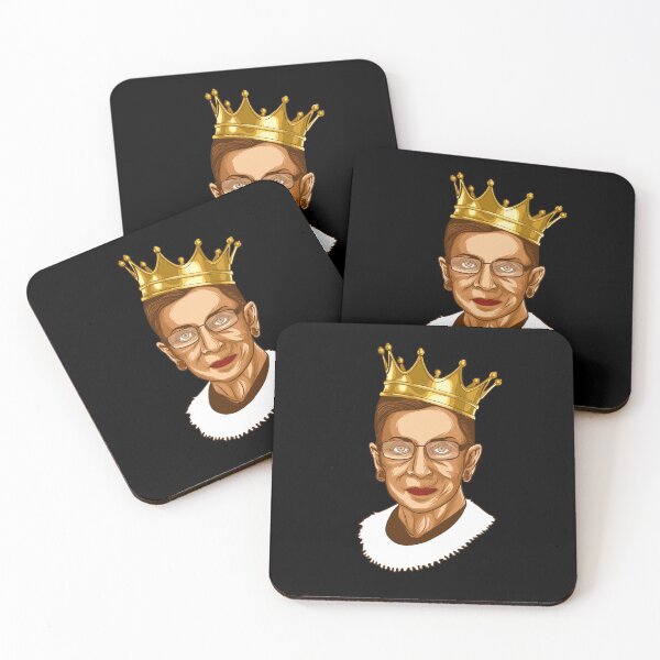 NOTORIOUS RBG ruth bader ginsburg Coasters (Set of 4)
