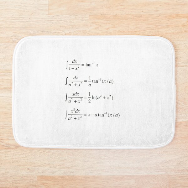 #Integrals #Math #Calculus #Mathematics Integral Function Equation Formula Bath Mat