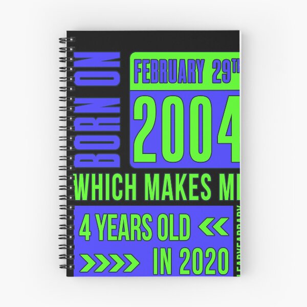 Item preview, 2004 - 04 - 4 Years Old BLUE #leapyearbaby Boys and Mens Funny Leaper Leapling Leap Year Birthday Gifts, Shirts, Tshirts designed and sold by GabiBlaze.
