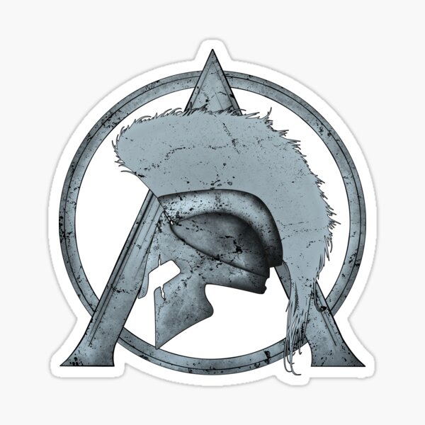 Ancient Greek Helmet Stickers Redbubble