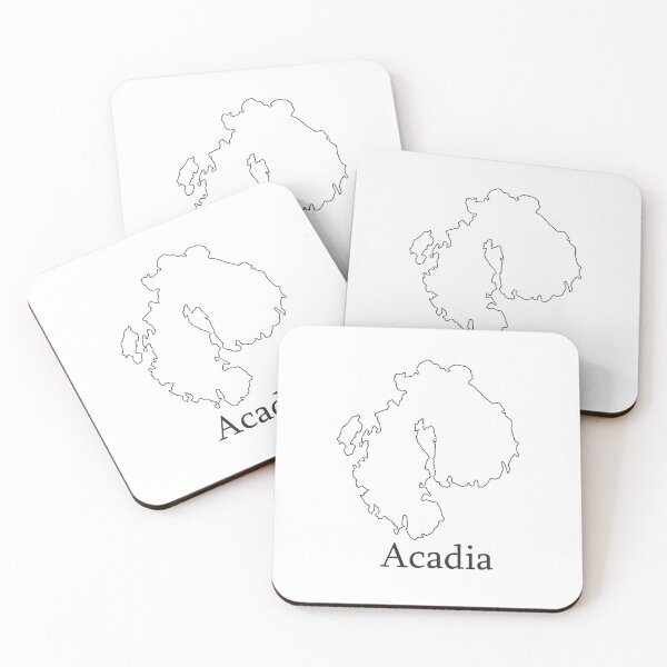 Item preview, Acadia Mount Desert Island Outline designed and sold by NamesandPlaces.
