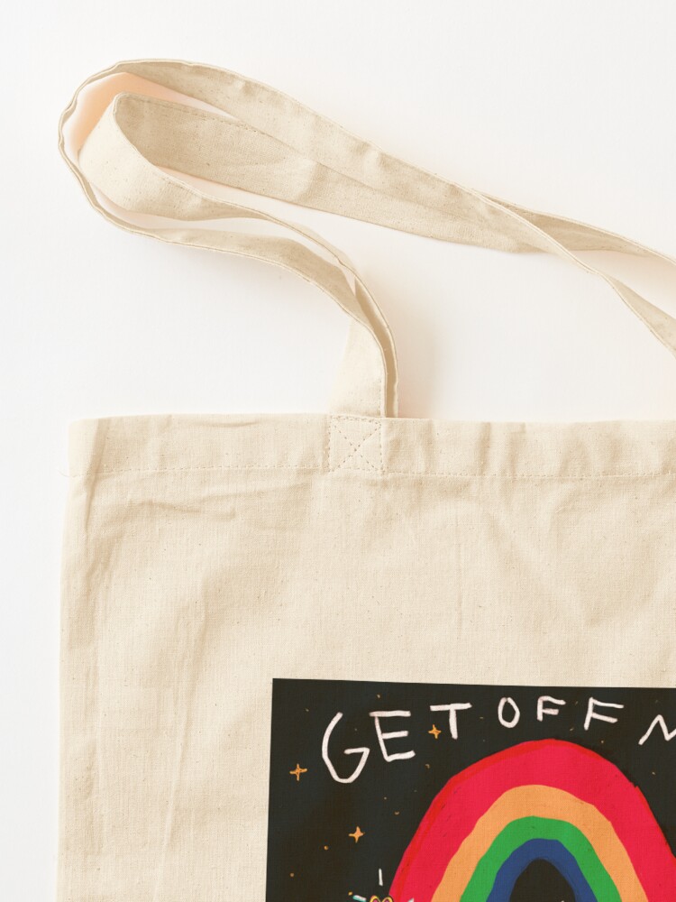 Alternate view of GET OFF MY LAWN Tote Bag