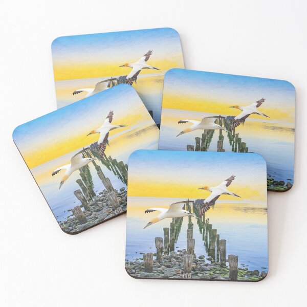 Item preview, Northern Gannets Gliding designed and sold by FineArtography.