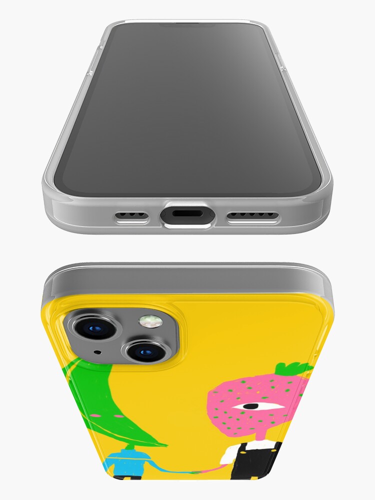 Alternate view of Couple of Fruits iPhone Case
