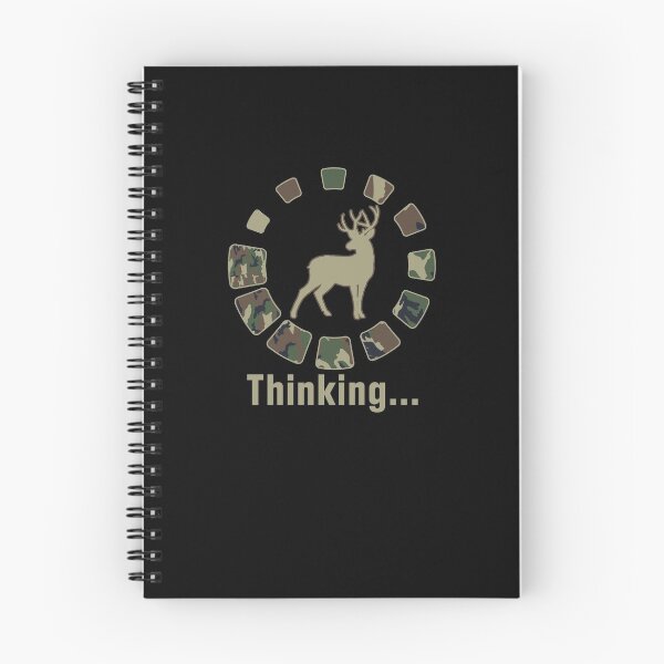 Item preview, Funny Deer Hunting Thinking Camo designed and sold by wilsonellis.