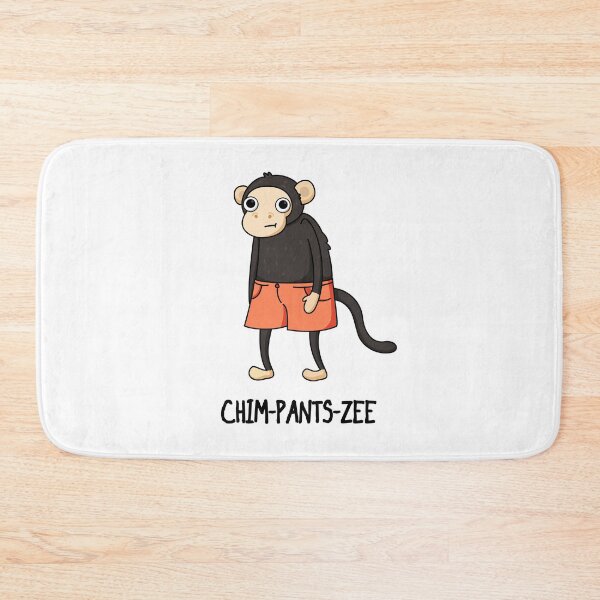 Item preview, Chim-Pants-Zee Funny Chimpanzee Puns  designed and sold by punnybone.