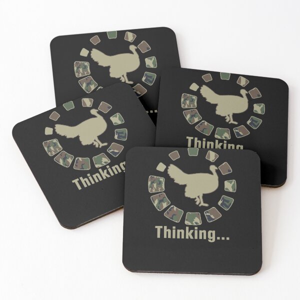 Item preview, Funny Turkey Hunting Thinking Camo designed and sold by wilsonellis.