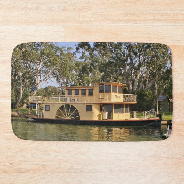 Item preview, Paddlesteamer at the dock, Australia designed and sold by FranWest.
