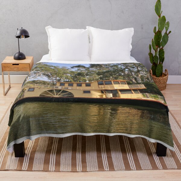 Item preview, Paddlesteamer at the dock, Australia designed and sold by FranWest.