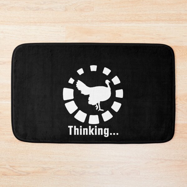 Item preview, Funny Turkey Hunting Thinking designed and sold by wilsonellis.