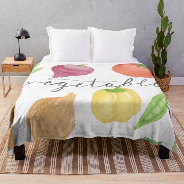 Item preview, vegetables watercolor print designed and sold by emilyrussellart.