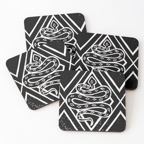 Item preview, Handprinted "Diamondback" Linocut designed and sold by Tigertropic.