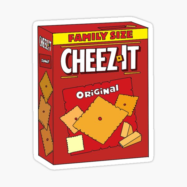 Cheez It Stickers Redbubble