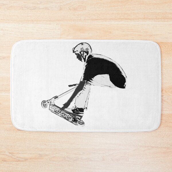 Aperçu de l'œuvre Tail-Grab - Stunt Scooter Trick créée et vendue par NaturePrints.