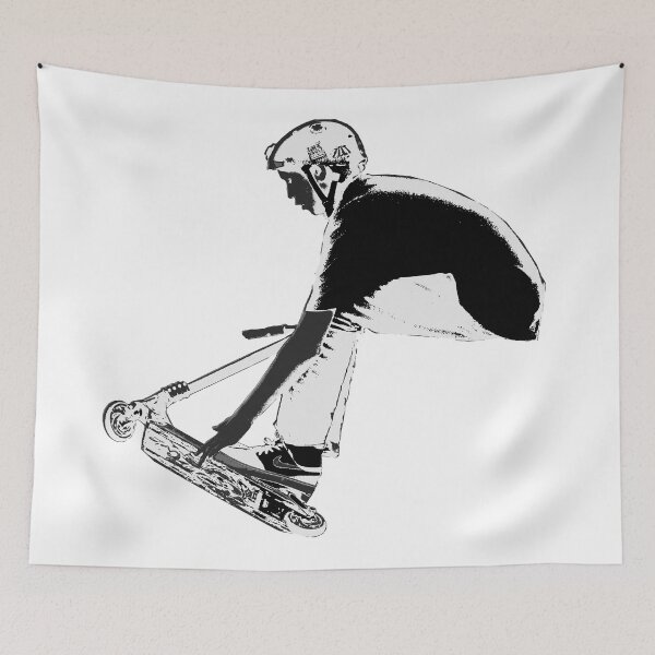 Item preview, Tail-Grab - Stunt Scooter Trick designed and sold by NaturePrints.